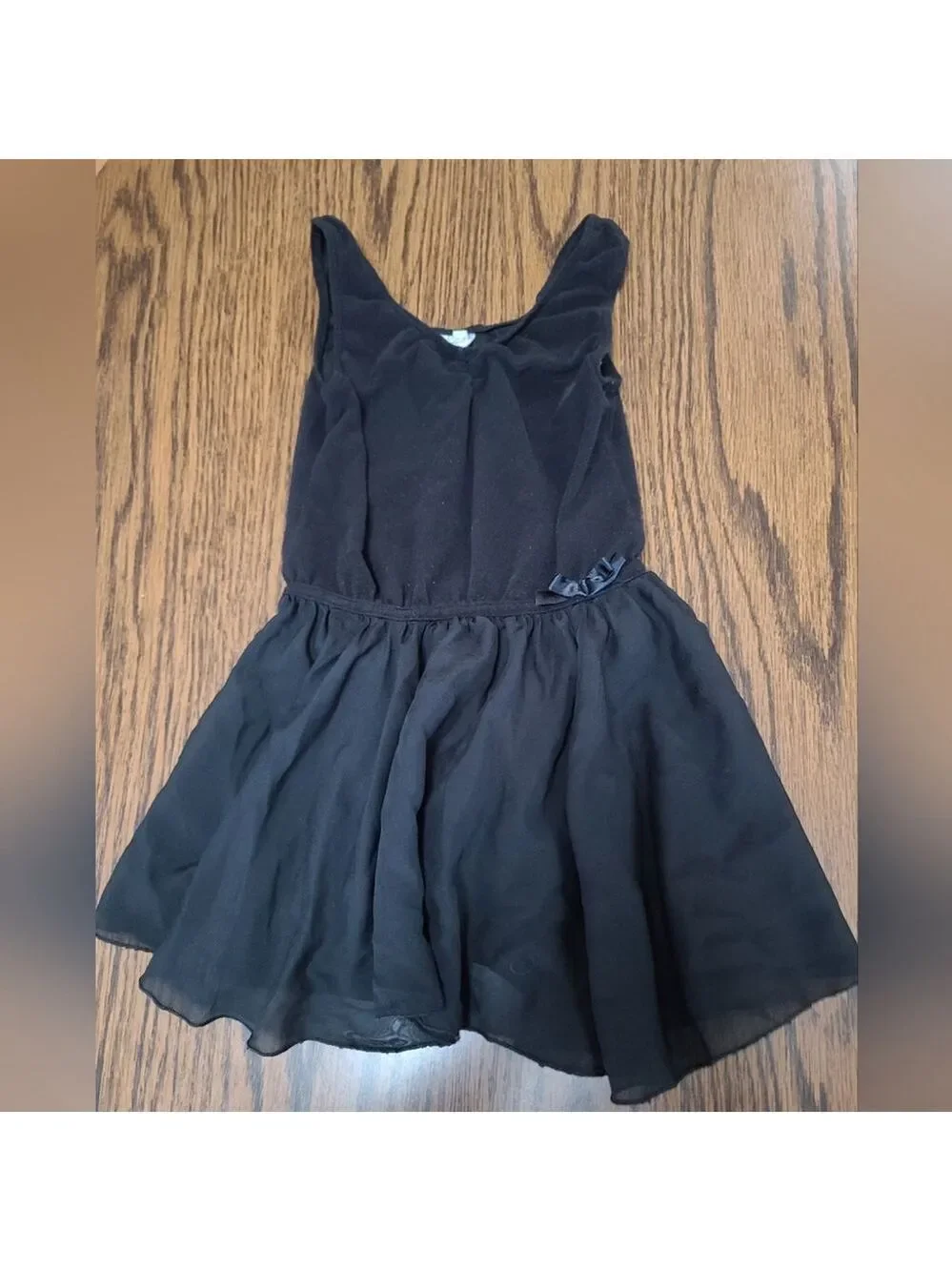 iEFiEL Girls Dance Leotard with Skirt Size 4-6x EUC